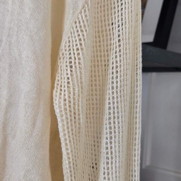 WILDFOX Mila Night Owl Cactus Sun Coyote Cream Knit Sweater  M - Picture 10 of 11